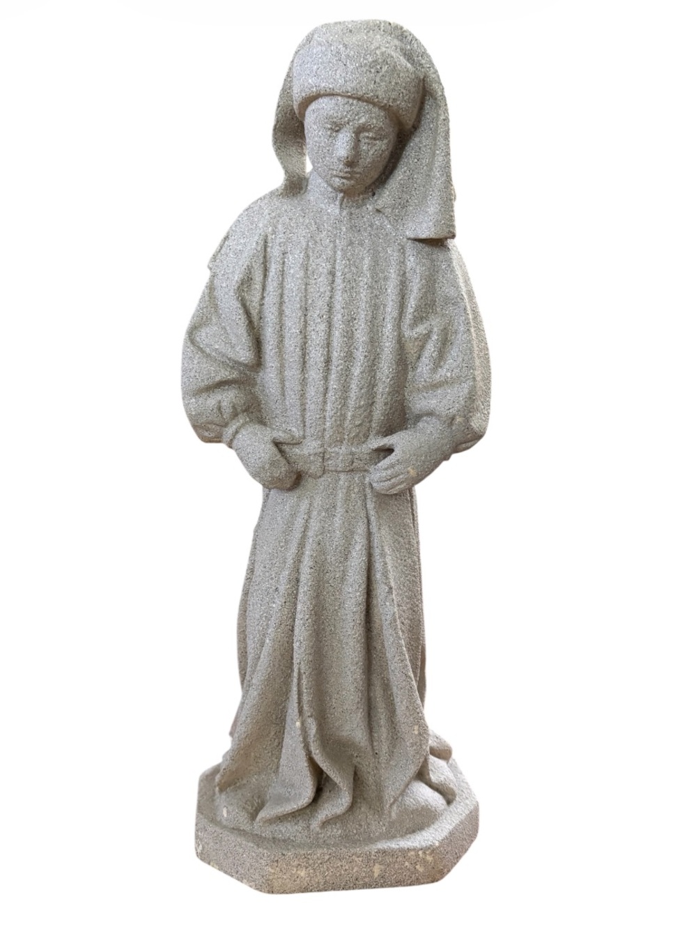 ANTIQUE➕Caproni Collection Plaster Mourner Statue #L643